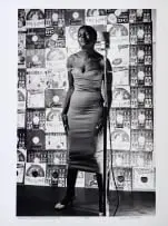 Jürgen Schadeberg, Miriam Makeba, Johannesburg 1955, silver gelatin archival hand-print