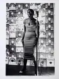 Jürgen Schadeberg, Miriam Makeba, Johannesburg 1955, silver gelatin archival hand-print