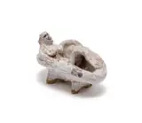 Nude figure in a bath tub by Hylton Nel, painted and glazed ceramic, sold Sep 2024