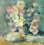 Jan Dingemans, Still Life with Flowers and Fruit