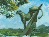 Alice Toich, Kirstenbosch, oil on canvas
