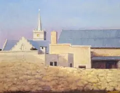 Ben Coutouvidis, Dusk, Prince Albert, oil on canvas