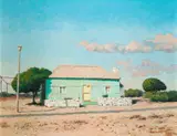 Ben Coutouvidis, Paternoster House, oil on canvas