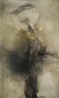 Douglas Portway, Abstract No.5, oil on canvas