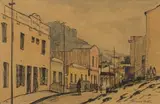 David Botha, Bo-Kaap, watercolour, marker and pencil on paper