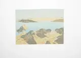 Alice Goldin, Lüderitzbucht, screenprint on paper
