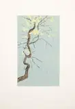 Alice Goldin, Pale Spring, screenprint on paper