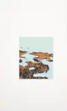 Alice Goldin, Spring Tide I, screenprint on paper
