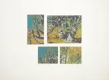 Euphorbia State I by Alice Goldin, screenprint on paper, sold Jun 2024