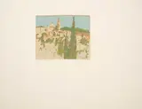 Alice Goldin, Jerusalem, screenprint on paper