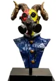 Willie Bester, Man of the Cloth, 2022, bronze