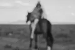 Janine Allen, Whisper, Springs of the Khaya with the Brusher as Riding Hood, 2020, pinhole photography