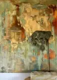 Julia Cavalieri, Floating Carousels; Balance, two, oil on canvas and bronze on a sandstone base