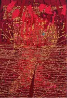 Wessel van Huyssteen, Short Cut, 2023, cut, stitched rayon, nylon and viscose