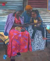 Patrick Rulore, Please Like and Follow Gogo Dikobe, 2024, oil on canvas