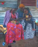 Patrick Rulore, Please Like and Follow Gogo Dikobe, 2024, oil on canvas