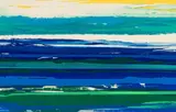 Nils Burwitz, New Horizons, from the It's About Time portfolio, screenprint on paper