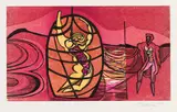 Cecil Skotnes, Wolraad Woltemade’s Promenade, from The White Monday Disaster portfolio, woodcut print on paper