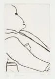 Robert Hodgins, Your Case Is...?, etching on paper