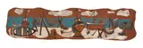 Erik Laubscher, Boats at Anchor, oil on carved wooden panel