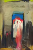 Nils Burwitz, Gates to Jerusalem, oil on canvas