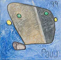 Paul du Toit, Colonizer, acrylic on canvas