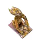 Ruan Hoffmann, Satyr, painted and glazed ceramic