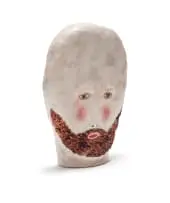 Claire Loder, Ruanish, painted and glazed ceramic