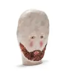 Claire Loder, Ruanish, painted and glazed ceramic