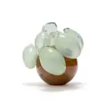 Parts of a Circle by Martli Janse van Rensburg and Richard Price, hand blown glass, sold Dec 2024
