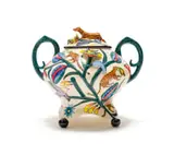 Ardmore Ceramic Studio, Tureen with double handles and floral and animal motifs