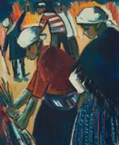 Iris Ampenberger, Women Fetching Wood
