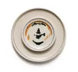 Robert Hodgins, Cain, painted and glazed ceramic