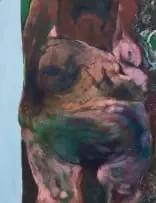 Jan Neethling, Nude, oil on board