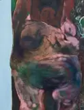 Jan Neethling, Nude, oil on board