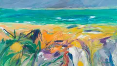 Olivia Scholnick, Seascape, oil on canvas
