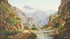 Gabriel de Jongh, Meirings Poort, oil on canvas