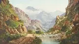 Gabriel de Jongh, Meirings Poort, oil on canvas