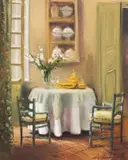 Mari Vermeulen-Breedt, Interior Scene with Table and Chairs