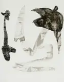 Pascual Tarazona, Kelpo VI, ink on paper