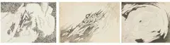 Eugene Labuschagne, Abstract A; Abstract B; Abstract C, three, pencil on paper