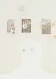 Judith Mason, Book of Life, lithograph and gold leaf on paper