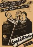William Kentridge, Sophiatown, Poster, 1987, screenprint on brown paper