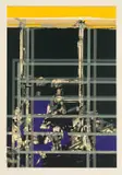 Nils Burwitz, Fissure, 1973, screenprint on paper