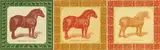 Robert Hodgins and Jan Neethling, Belgian Stallion 'Prince Royal' I and II; Shire Stallion 'Honest Tom' (1105), three, screenprint on paper