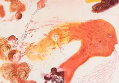 Penny Siopis, Siestog, colour etching and aquatint on paper