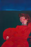 Robert Hodgins, Une Fille de Joie (A Daughter of Joy), oil on canvas