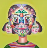 Marlene Steyn, Vis-à-vase, oil on artist's board