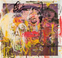 Wayne Barker, Sickland, mixed media on canvas