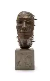 Anton Smit, Oblivion of the Waves, mixed media with resin, on concrete base